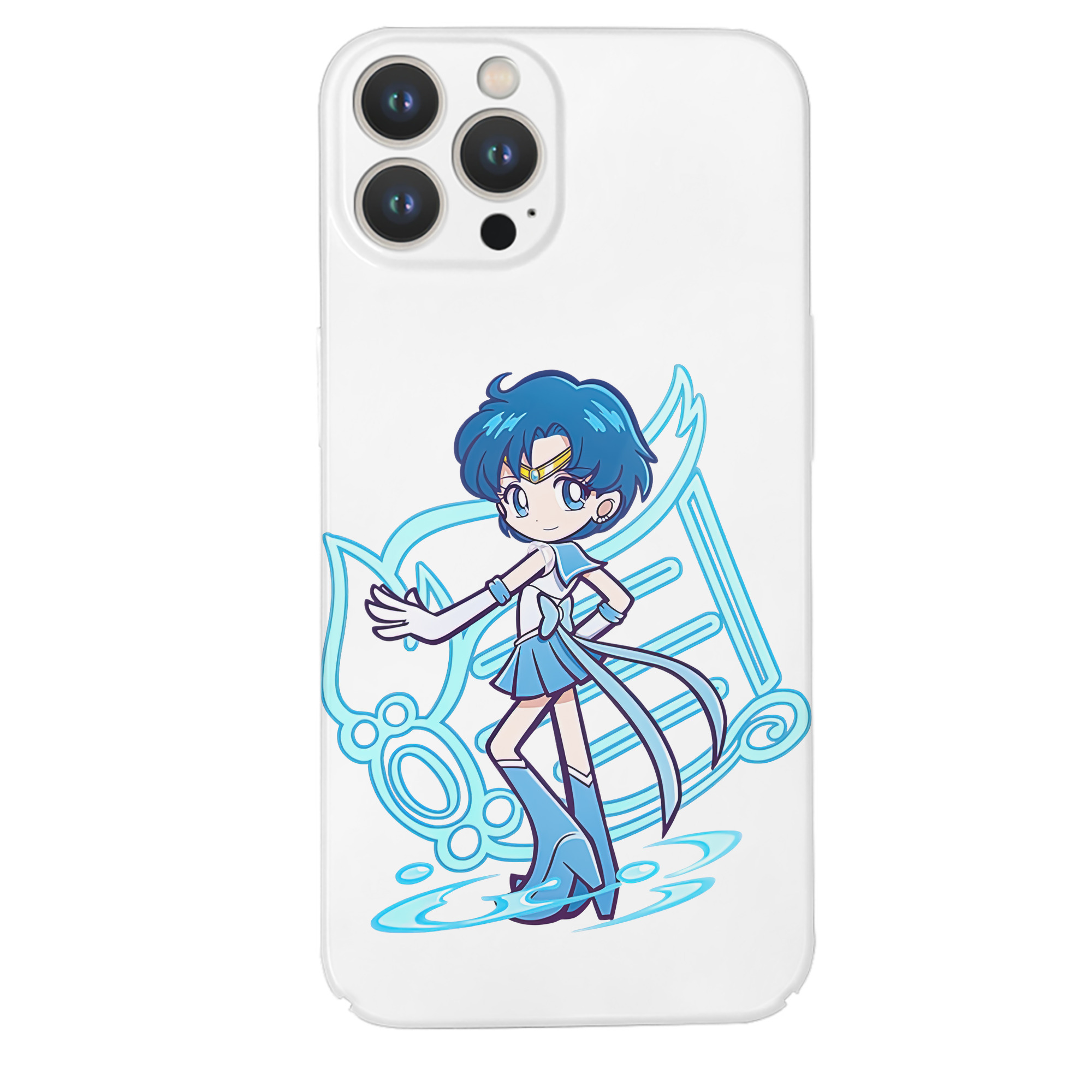 （画像用） 美少女戦士セーラームーン 水野 亜美 みずの あみ Sailor Moon Mizuno Ami 【iPhone 14シリーズ対応】ハードケース